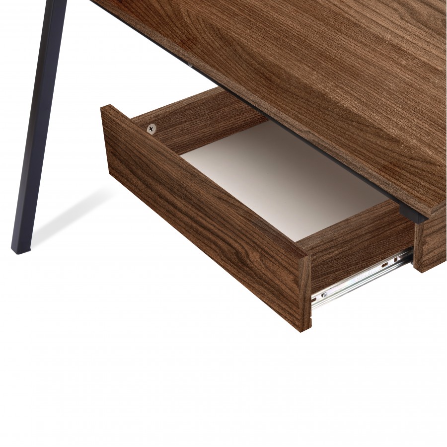 Tyrol Compact Workstation with Suspended Underdesk Drawer